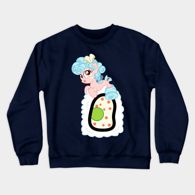 Cozy Glow sushi Crewneck Sweatshirt by CloudyGlow